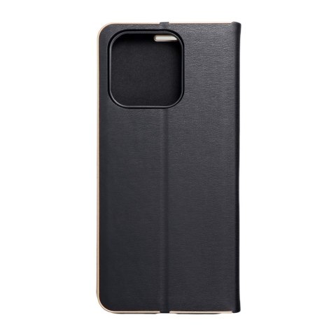 Kabura LUNA Book Gold do XIAOMI Redmi 12C czarny Kabura LUNA Book Gold do XIAOMI Redmi 12C czarny