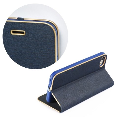Kabura LUNA Book Gold do IPHONE 7 / 8 / SE 2020 / SE 2022 granatowy Kabura LUNA Book Gold do IPHONE 7 / 8 / SE 2020 / SE 2022 granatowy