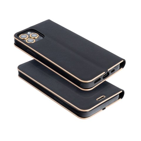 Kabura LUNA Book Gold do IPHONE 7 Plus / 8 Plus czarny Kabura LUNA Book Gold do IPHONE 7 Plus / 8 Plus czarny