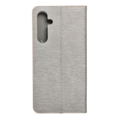 Kabura LUNA Book Gold do SAMSUNG S23 FE srebrny Kabura LUNA Book Gold do SAMSUNG S23 FE srebrny