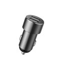 BASEUS ładowarka samochodowa 2 x USB A + 2 x gniazdo zapalniczki 80W 3,1A CRDYQ-01 czarna