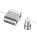 BASEUS ładowarka samochodowa 2 x USB A + 2 x gniazdo zapalniczki 80W 3,1A CRDYQ-0S srebrna