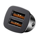 BASEUS ładowarka samochodowa 2 x USB A QC3.0 5A 30W CCALL-DS01/BS-C16Q czarna