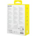 BASEUS ładowarka samochodowa Typ C + zwijany kabel 2w1 Typ C / Lightning PD3.0 QC4.0 3A 60W CCTXP-CCL / C00057802111-00 czarna