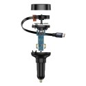 BASEUS ładowarka samochodowa Typ C + zwijany kabel Typ C PD3.0 QC4.0 3A 60W CCTXP-CCL / C00057802111-01 czarna