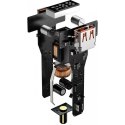 BASEUS ładowarka samochodowa USB A + Typ C z wyświetlaczem PD3.0 QC4.0 5A 100W CCZX-01 czarna