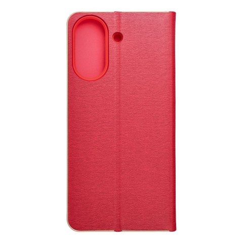 Kabura LUNA Book Gold do XIAOMI Redmi 13C / POCO C65 czerwony Kabura LUNA Book Gold do XIAOMI Redmi 13C / POCO C65 czerwony