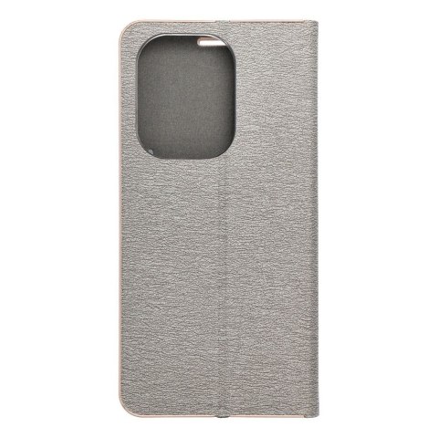 Kabura LUNA Book Gold do XIAOMI Redmi Note 13 PRO 4G / POCO M6 Pro 4G srebrny Kabura LUNA Book Gold do XIAOMI Redmi Note 13 PRO 4G / POCO M6 Pro 4G srebrny