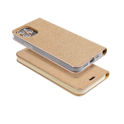 Kabura LUNA Book Gold do XIAOMI Redmi Note 13 PRO 4G / POCO M6 Pro 4G złoty Kabura LUNA Book Gold do XIAOMI Redmi Note 13 PRO 4G / POCO M6 Pro 4G złoty