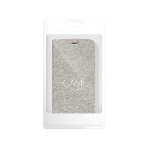 Kabura LUNA Book Gold do IPHONE 16 Pro srebrny Kabura LUNA Book Gold do IPHONE 16 Pro srebrny