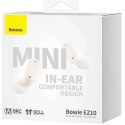 BASEUS słuchawki bezprzewodowe bluetooth TWS Bowie EZ10 A00054300226-Z1 białe