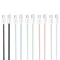 EOL HOCO kabel Typ C do Typ C 3A 60W X104 1 m różowy EOL HOCO kabel Typ C do Typ C 3A 60W X104 1 m różowy