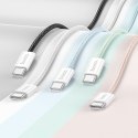 EOL HOCO kabel Typ C do Typ C 3A 60W X104 1 m różowy EOL HOCO kabel Typ C do Typ C 3A 60W X104 1 m różowy