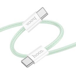 EOL HOCO kabel Typ C do Typ C PD QC3.0 3A 60W X104 1 m zielony