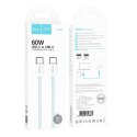 EOL HOCO kabel Typ C do Typ C PD QC3.0 3A 60W X104 1 m zielony EOL HOCO kabel Typ C do Typ C PD QC3.0 3A 60W X104 1 m zielony