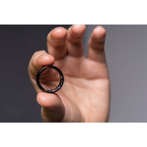 Smart Ring R11M- inteligentny pierścień ze stali ze stacją ładującą rozmiar 12 (21,4mm) czarny Smart Ring R11M- inteligentny pierścień ze stali ze stacją ładującą rozmiar 12 (21,4mm) czarny