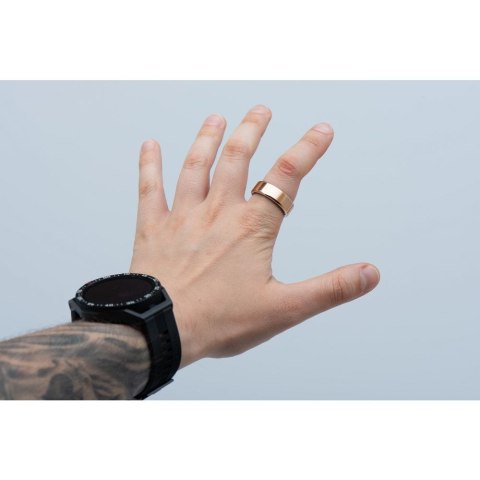 Smart Ring R11M- inteligentny pierścień ze stali ze stacją ładującą rozmiar 12 (21,4mm) złoty Smart Ring R11M- inteligentny pierścień ze stali ze stacją ładującą rozmiar 12 (21,4mm) złoty