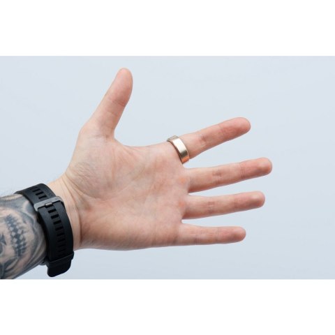 Smart Ring R11M- inteligentny pierścień ze stali ze stacją ładującą rozmiar 12 (21,4mm) złoty Smart Ring R11M- inteligentny pierścień ze stali ze stacją ładującą rozmiar 12 (21,4mm) złoty