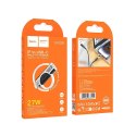 HOCO adapter Lightning (męski) do Typ C (żeński) z wyświetlaczem 2,4A 27W UA32B srebrny HOCO adapter Lightning (męski) do Typ C (żeński) z wyświetlaczem 2,4A 27W UA32B srebrny