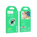 HOCO adapter Typ C (męski) do Lightning (żeński) z wyświetlaczem 3A 60W UA32A srebrny HOCO adapter Typ C (męski) do Lightning (żeński) z wyświetlaczem 3A 60W UA32A srebrny