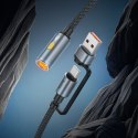Kabel USB A / USB C do zapalniczka samochodowa Hoco 0,3 m UA38B czarny Kabel USB A / USB C do zapalniczka samochodowa Hoco 0,3 m UA38B czarny
