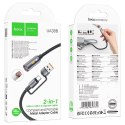 Kabel USB A / USB C do zapalniczka samochodowa Hoco 0,3 m UA38B czarny Kabel USB A / USB C do zapalniczka samochodowa Hoco 0,3 m UA38B czarny