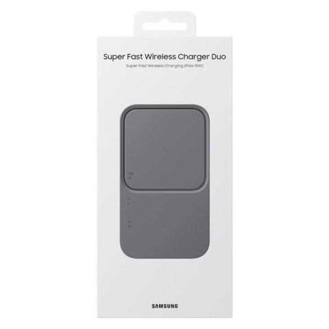 Ładowarka Samsung Wireless Charger Duo EP-P5400BBEGEU indukcyjna 15W - czarna Ładowarka Samsung Wireless Charger Duo EP-P5400BBEGEU indukcyjna 15W - czarna