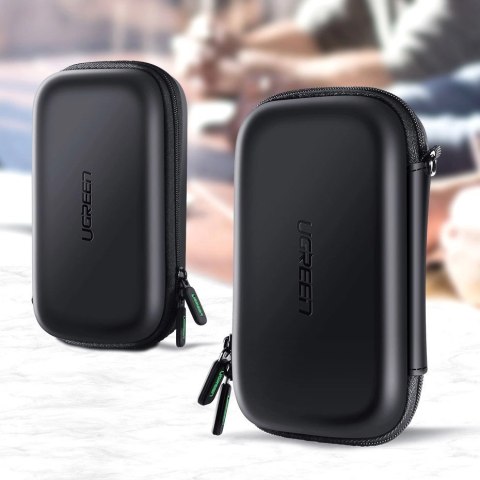 Ugreen etui pudełko na dysk twardy HDD i akcesoria 18 x 9,5 x 5,5 cm czarny (50274) Ugreen etui pudełko na dysk twardy HDD i akcesoria 18 x 9,5 x 5,5 cm czarny (50274)