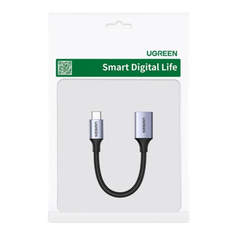 Ugreen kabel adapter przejściówka OTG USB-C (męski) - USB-A (żeński) 5Gb/s 0.15m czarny (US378) Ugreen kabel adapter przejściówka OTG USB-C (męski) - USB-A (żeński) 5Gb/s 0.15m czarny (US378)