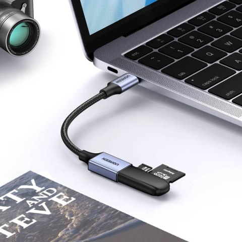 Ugreen kabel adapter przejściówka OTG USB-C (męski) - USB-A (żeński) 5Gb/s 0.15m czarny (US378) Ugreen kabel adapter przejściówka OTG USB-C (męski) - USB-A (żeński) 5Gb/s 0.15m czarny (US378)