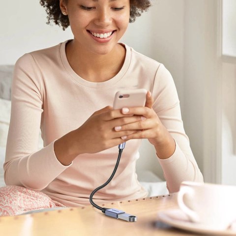 Ugreen kabel adapter przejściówka OTG USB-C (męski) - USB-A (żeński) 5Gb/s 0.15m czarny (US378) Ugreen kabel adapter przejściówka OTG USB-C (męski) - USB-A (żeński) 5Gb/s 0.15m czarny (US378)