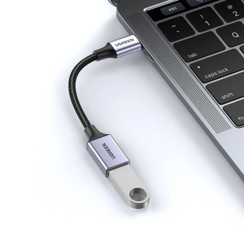 Ugreen kabel adapter przejściówka OTG USB-C (męski) - USB-A (żeński) 5Gb/s 0.15m czarny (US378) Ugreen kabel adapter przejściówka OTG USB-C (męski) - USB-A (żeński) 5Gb/s 0.15m czarny (US378)