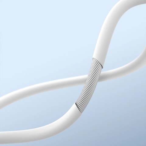 Baseus Encok C17 douszne słuchawki na kablu z mikrofonem USB-C - białe Baseus Encok C17 douszne słuchawki na kablu z mikrofonem USB-C - białe