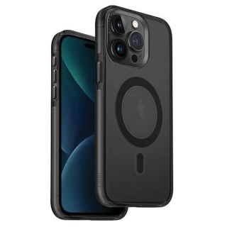 Etui UNIQ Calio Magclick Charging do iPhone 15 Pro - szare