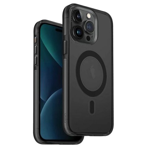 Etui UNIQ Calio Magclick Charging do iPhone 15 Pro - szare Etui UNIQ Calio Magclick Charging do iPhone 15 Pro - szare