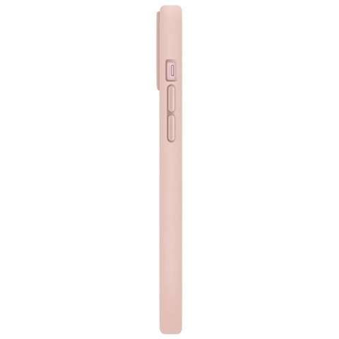 Etui UNIQ Lino Hue Magclick Charging do iPhone 15 - różowe