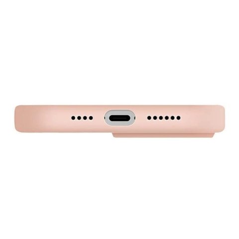 Etui UNIQ Lino Hue Magclick Charging na iPhone 14 Pro - różowe Etui UNIQ Lino Hue Magclick Charging na iPhone 14 Pro - różowe