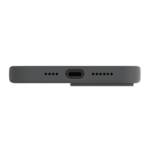 Etui UNIQ Lino Hue Magclick Charging na iPhone 14 Pro - szare Etui UNIQ Lino Hue Magclick Charging na iPhone 14 Pro - szare