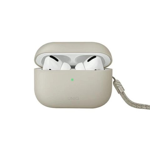 Etui UNIQ Lino na AirPods Pro 2 - beżowe Etui UNIQ Lino na AirPods Pro 2 - beżowe