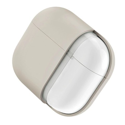 Etui UNIQ Lino na AirPods Pro 2 - beżowe Etui UNIQ Lino na AirPods Pro 2 - beżowe