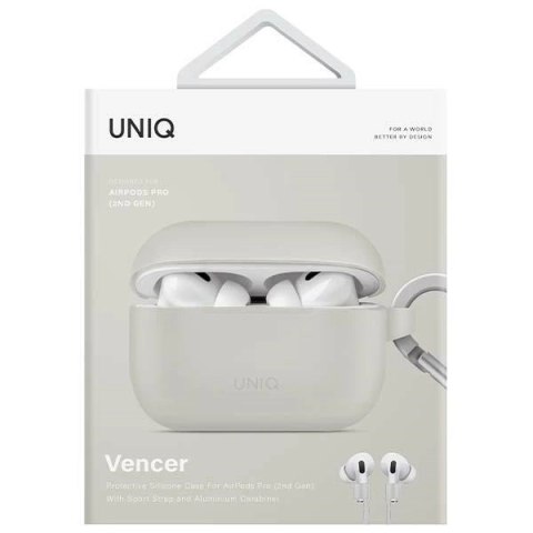 Etui UNIQ Vencer na AirPods Pro 2 - szare Etui UNIQ Vencer na AirPods Pro 2 - szare
