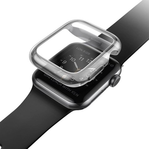 Etui Uniq Garde na Apple Watch 4/5/6/SE 44mm - szare Etui Uniq Garde na Apple Watch 4/5/6/SE 44mm - szare
