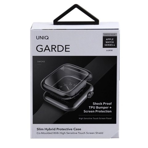 Etui Uniq Garde na Apple Watch 4/5/6/SE 44mm - szare Etui Uniq Garde na Apple Watch 4/5/6/SE 44mm - szare