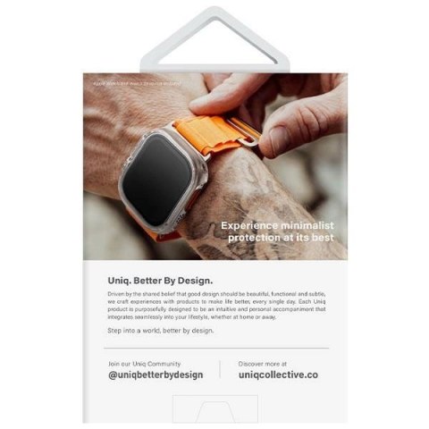 Etui Uniq Garde na Apple Watch Ultra 49 mm - przezroczyste Etui Uniq Garde na Apple Watch Ultra 49 mm - przezroczyste