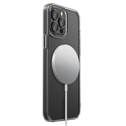 Etui Uniq LifePro Xtreme Magclick Charging na iPhone 14 Pro Max - szaro-czarne