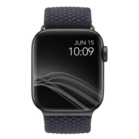 Pasek UNIQ Aspen Braided na Apple Watch 1/2/3/4/5/6/7/8/SE/SE2 40/38/41mm - szary