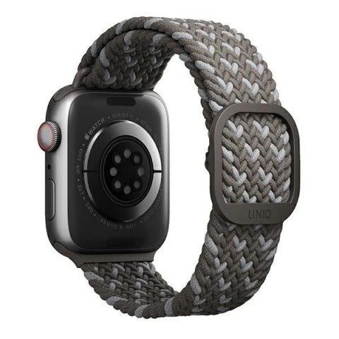 Pasek UNIQ Aspen Braided na Apple Watch 1/2/3/4/5/6/7/8/SE/SE2 44/42/45mm - szary Pasek UNIQ Aspen Braided na Apple Watch 1/2/3/4/5/6/7/8/SE/SE2 44/42/45mm - szary