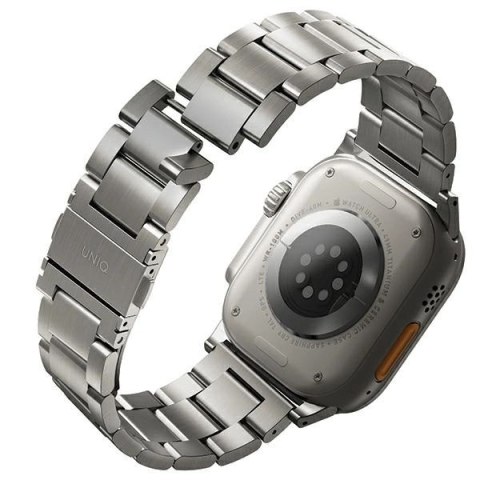 Pasek Uniq Osta Stainless Steel na Apple Watch 1/2/3/4/5/6/7/8/SE/SE2/Ultra 42/44/45/49mm - srebrny