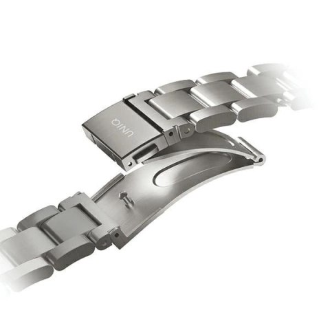 Pasek Uniq Osta Stainless Steel na Apple Watch 1/2/3/4/5/6/7/8/SE/SE2/Ultra 42/44/45/49mm - srebrny
