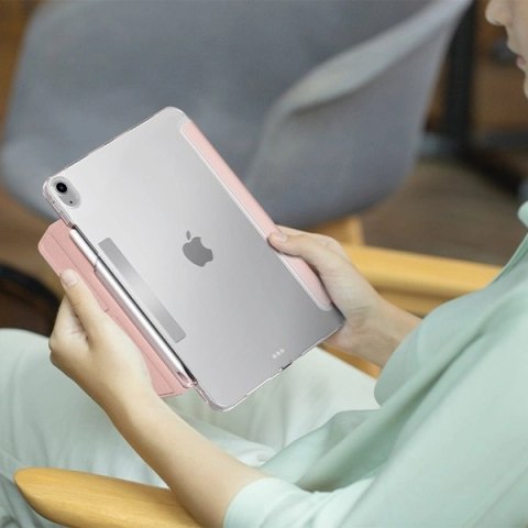Etui UNIQ Camden Click na iPad Air 11" 2024 - różowe